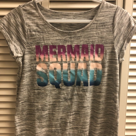 Epic Threads Other - Epic Threads Girls Mermaid Squad Top